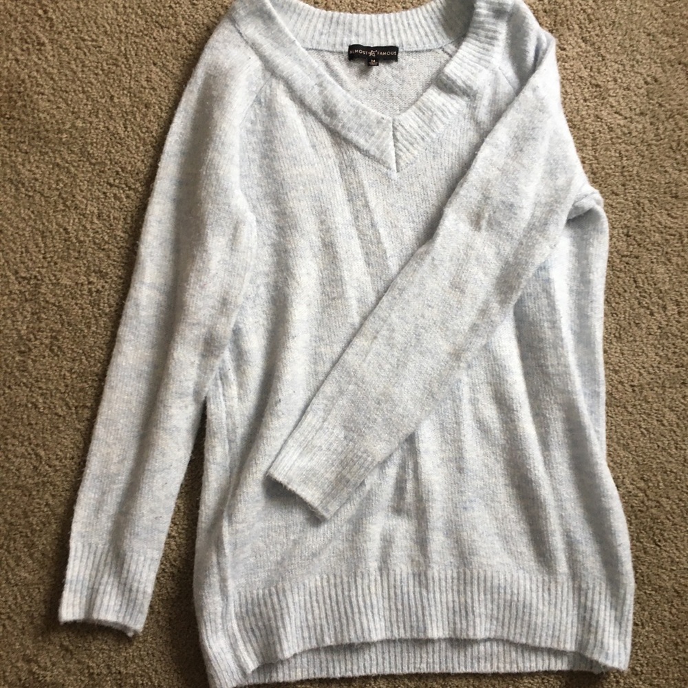 Light blue sweater